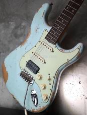 Fender Custom Shop  '62 Stratocaster S-S-H / Heavy Relic / Sonic Blue_7