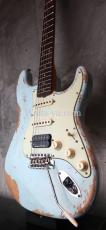 Fender Custom Shop  '62 Stratocaster S-S-H / Heavy Relic / Sonic Blue_9