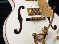 Gretsch G6136TG Limited Edition Falcon Jr. with Bigsby Ebony Fingerboard ~White~_6