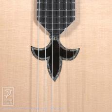 SAND GUITARS Custom Sand Guitar with Fleur de Lis_12