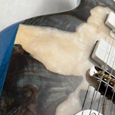 infinite Trad Fullsize JM / Stabilized Blue & White Resin #2217 ≒3.73kg_5