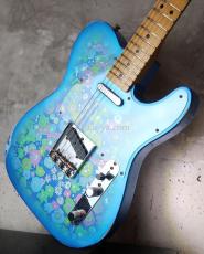 Fender Custom Shop LTD '68 Telecaster Relic Blue Flower_3