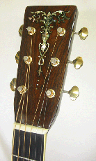 Rarewood All Solid Series ROM-42JT / Solid Abalone Trim and Rosette・Premium Solid Spruce Top・Premium Solid Jacaranda Side and Back・Ebony Fingerboard and Bridge・Long Saddle【With Original Hard Case】1990年代製_3