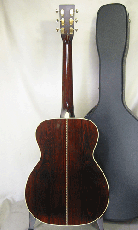 Rarewood All Solid Series ROM-42JT / Solid Abalone Trim and Rosette・Premium Solid Spruce Top・Premium Solid Jacaranda Side and Back・Ebony Fingerboard and Bridge・Long Saddle【With Original Hard Case】1990年代製_4