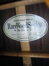 Rarewood All Solid Series ROM-42JT / Solid Abalone Trim and Rosette・Premium Solid Spruce Top・Premium Solid Jacaranda Side and Back・Ebony Fingerboard and Bridge・Long Saddle【With Original Hard Case】1990年代製_8