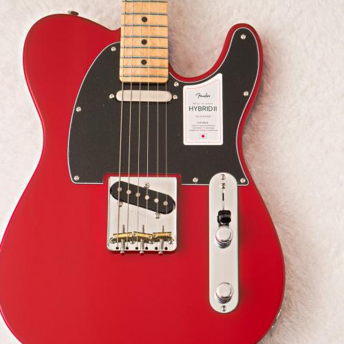 Fender Made in Japan Hybrid II Telecaster Maple Fingerboard Modena Red【3.51kg】【JD25033823】