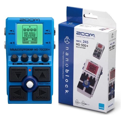 ZOOM MS-70CDR+ 【"MS-50G+"nanoblockプレゼント!】【数量限定キャンペーン】