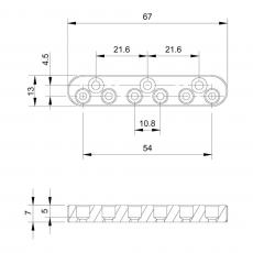 ESP ESP String Back Plate 6 Gold【即納可能!】_2