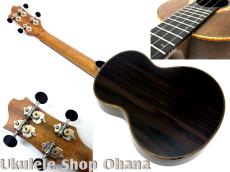 Akira Niihori Ukulele [Somali]テナー 表横:北米産ウォルナット/裏インディアンローズウッド1P #04027_2