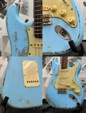 Fender Custom Shop 1960 Stratocaster Relic -Refinish Blue- 2004USED!!【Refinish!!】_8