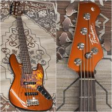 FREEDOM CUSTOM GUITAR RESEARCH Retro Series JB 5st Active - あやめ/Ayame(Gloss)/MH-【3.90kg】_10