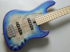 MAYONES Jabba Custom 5 -Trans Jeanes Black 3Tone Blue Burst Matt- 【4.27kg】_3