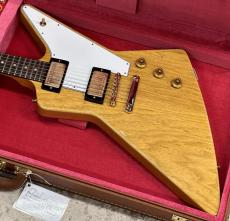 Gibson Custom Shop 1958 Korina Explorer Reissue "White Pickguard" Natural VOS s/n 841096 【4.33kg】_3