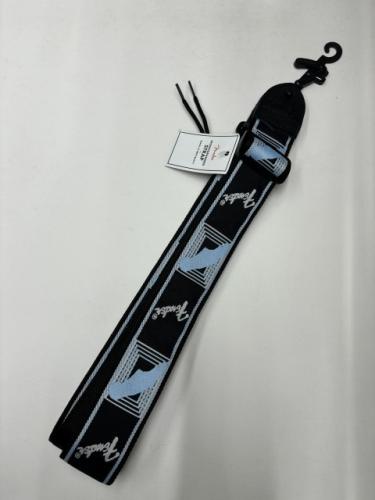 Fender 2" Monogrammed Straps   Black/Light Grey/Blue【G-CLUB渋谷web】