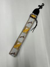 Fender 2" Monogrammed Straps White/Brown/Yellow【G-CLUB渋谷web】