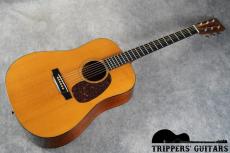 Martin D-18V (2002) 細いナット幅にロングサドルスタイルの1本です!