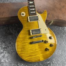 Gibson 【極上フレック杢】 1959 Les Paul Standard Aged Lemon Burst [4.11kg] 2012年製 モアエイジド加工_2