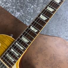 Gibson 【極上フレック杢】 1959 Les Paul Standard Aged Lemon Burst [4.11kg] 2012年製 モアエイジド加工_6