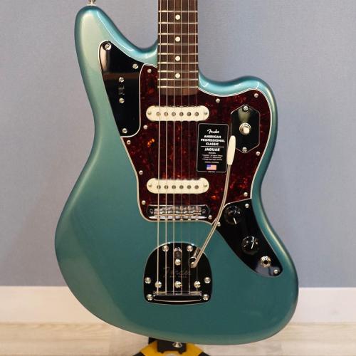 Fender American Professional Classic Jaguar Faded Sherwood Green Metallic