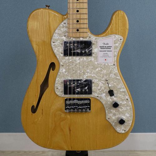 Fender Made in Japan Traditional 70s Telecaster Thinline MN Natural【2023年製】