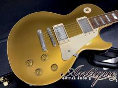 Gibson Custom Shop Historic Collection 1957 Les Paul Standard 2010 Gold Top Reissue 3.99kg EX+ "Dark Back&Light Weight"_4