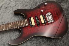 T's DST-Pro24 Type2 4A Grade Quilt Maple Top/Mahogany Back/Crimson Burst #033160_5