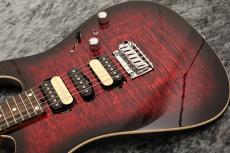 T's DST-Pro24 Type2 4A Grade Quilt Maple Top/Mahogany Back/Crimson Burst #033160_6
