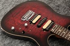 T's DST-Pro24 Type2 4A Grade Quilt Maple Top/Mahogany Back/Crimson Burst #033160_7