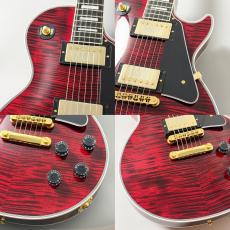 Gibson Les Paul Custom w/Ebony Fingerboard Figured Red Tiger Gloss #CS502425_3