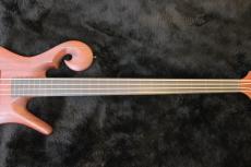 Carl Thompson Padauk 4 Strings 36" Fretless Bass_3