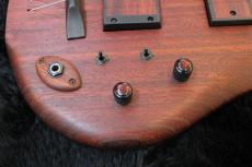 Carl Thompson Padauk 4 Strings 36" Fretless Bass_8