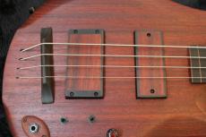 Carl Thompson Padauk 4 Strings 36" Fretless Bass_9