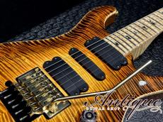 Paul Reed Smith [PRS] Private Stock #8449 509 Electric Tiger Glow /Killer Curly Maple Neck /Paua Abalone & Black Onyx Inlay w/FRT Piezo "Dealer Hand Selected"_7