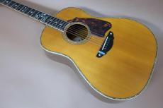 Terry's Casual TC-J7 Cherry / Head Abalone Trim・Top and Side and Back All Abalone Trim・Sakura Fubuki Inlay・Solid Spruce Top・Solid Option Honduras Rosewood Side and Back・Mahogany and Ebony 5P Neck【With T’sT Original _3