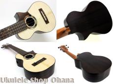 M's CRAFT [MC-329]コンサート カスタム CW/SH シカモア/インディアンローズウッド_3