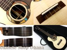 M's CRAFT [MC-329]コンサート カスタム CW/SH シカモア/インディアンローズウッド_4