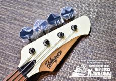 Balaguer Guitars The Goliath Bass Select Satin Vintage White【バーズアイローステッドメイプル&ステンフレット!】_4