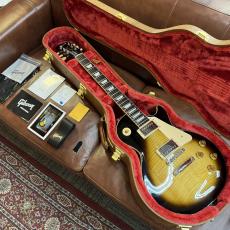 Gibson 【極上杢&ダークローズウッド指板!!】Les Paul Standard '50s Tabacco Burst 【4.37kg】2022年製_2