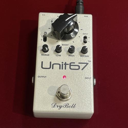 DryBell Unit67 【WINTER SELECTION特価】【コンプ / EQ / ブースターの複合ペダル】