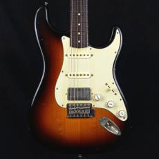 TMG Guitar DOVER HSS Heavy Checking 3-Tone Sunburst