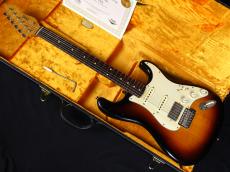 TMG Guitar DOVER HSS Heavy Checking 3-Tone Sunburst_2