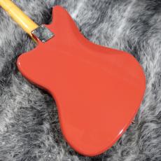 Fender FSR Made in Japan Traditional II 60s Jaguar Fiesta Red Maching Head_6