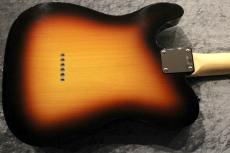 J.W.Black Guitars JWB-T 1-Piece Alder/Rosewood 3Tone Sunburst Soft Aged #539【USA製】【軽量個体 3.14kg】【1Pボディー】_11