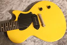 Bizen Works 【歳末セール】Burned Junior TV Yellow #230421 【3.31kg】【LP jr仕様】【ハカランダ指板】_5