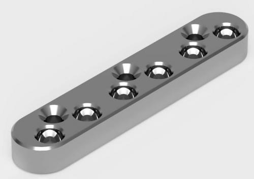 ESP ESP String Back Plate 6 Chrome 【即納可能!】