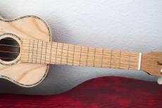 Yokoyama Guitars Soprano / YU「桐/きり」#161_4