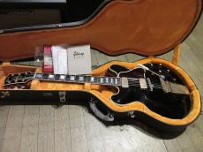 Gibson Custom Shop Murphy Lab 60's ES-355 Ebony Maestro Vibrola Light Aged_9