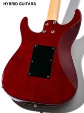 Bacchus Stratocaster Type Trans Red_2