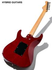 Bacchus Stratocaster Type Trans Red_4