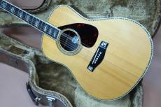 YAMAHA L-53 Custom / Original TM-50G Peg・Solid Ezo Spruce Top・Solid Jacaranda Side and Back :Center Ebony 3-Piece ・Head & Body & Rosette Solid Bias Abalone Trim　【With Original Custom Hard Case】  1978年製_2